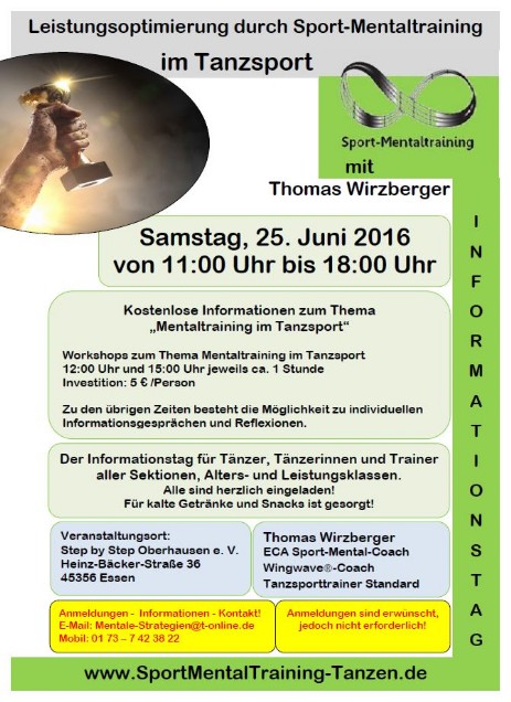Informationstag Mentaltraining im Step by Step